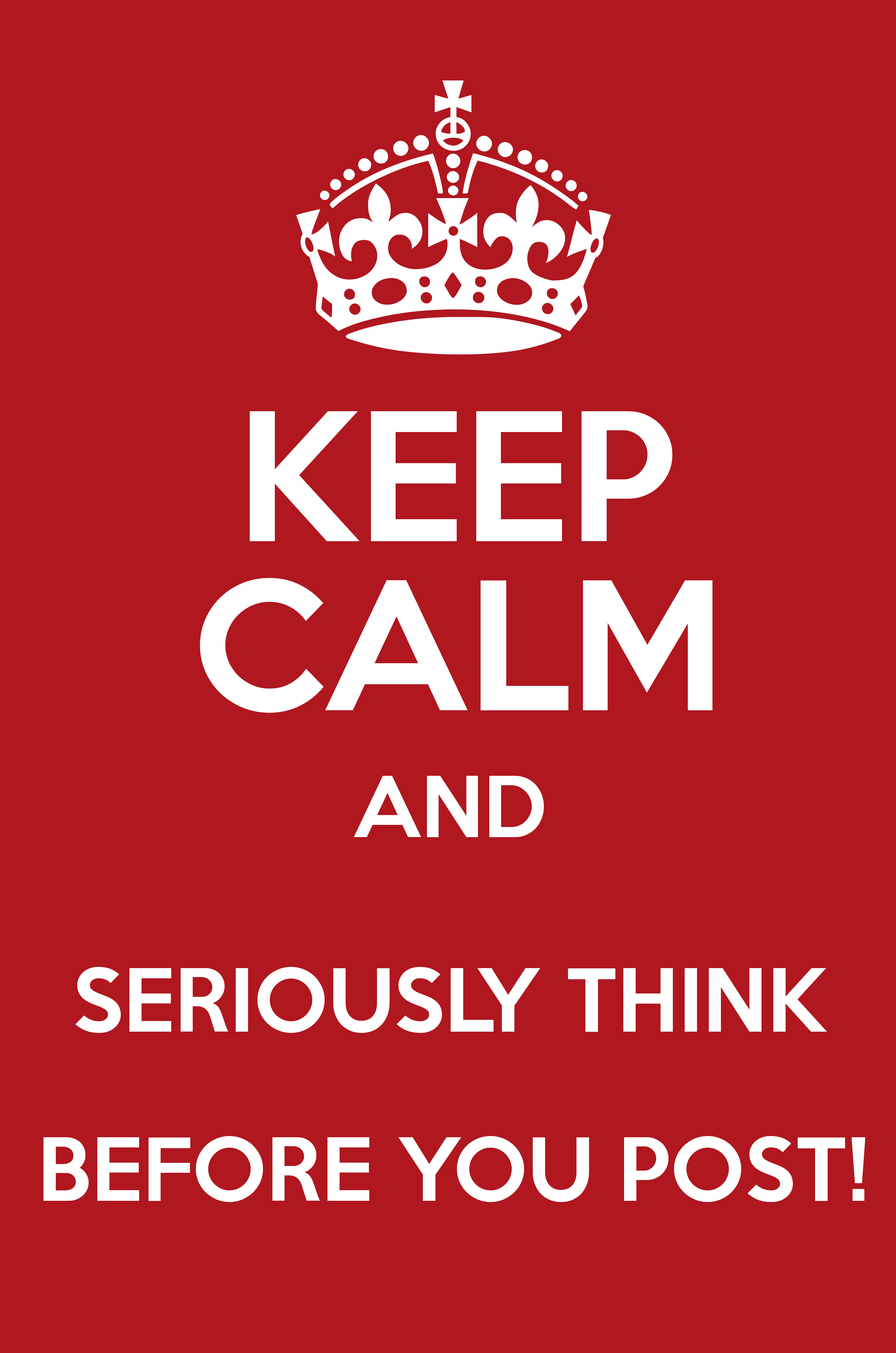 Seriously, just do it. . . 